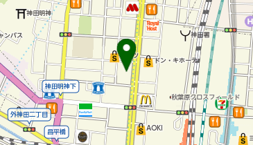 マツモトキヨシ アキバPart2店の地図画像
