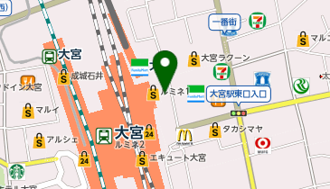マツモトキヨシ 大宮店の地図画像