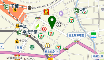 マツモトキヨシ 千葉駅前大通り店の地図画像