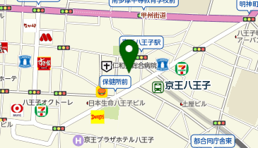 マツモトキヨシ 京王八王子駅前店の地図画像
