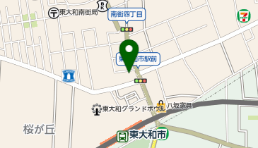 マツモトキヨシ 東大和市駅前店の地図画像