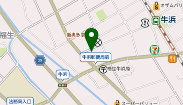 ドラッグストアマツモトキヨシ 福生牛浜店の地図画像
