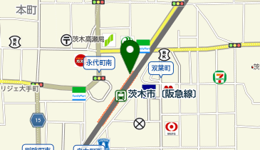 マツモトキヨシ ロサヴィアいばらき店の地図画像