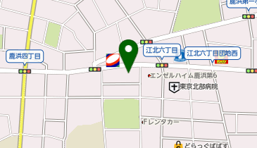 ドラッグストア マツモトキヨシ 江北店の地図画像