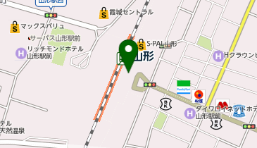 マツモトキヨシ エスパル山形店の地図画像