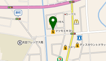 ドラッグストア マツモトキヨシ 太田下田島店の地図画像