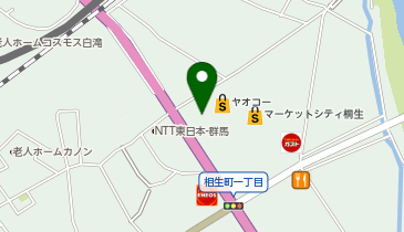 ドラッグストア マツモトキヨシ マーケットシティー桐生店の地図画像