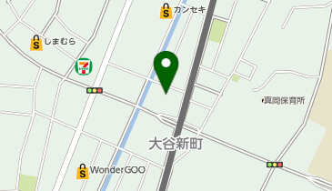 ドラッグストア マツモトキヨシ 真岡白布ケ丘店の地図画像