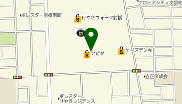 マツモトキヨシ けやきウォーク前橋店の地図画像