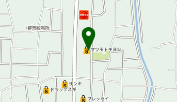 ドラッグストア マツモトキヨシ 高崎新保町店の地図画像