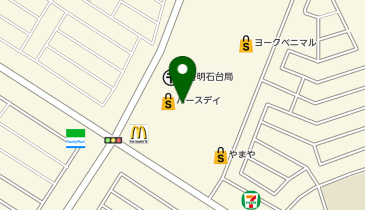 ドラッグストア マツモトキヨシ 明石台店の地図画像
