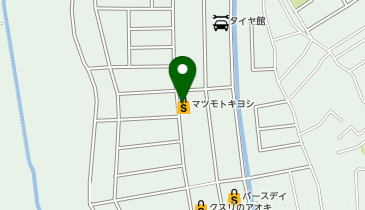 ドラッグストア マツモトキヨシ 真岡下高間木店の地図画像