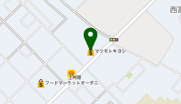 ドラッグストア マツモトキヨシ 那須塩原東三島店の地図画像