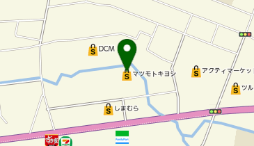 ドラッグストア マツモトキヨシ 遠野店の地図画像