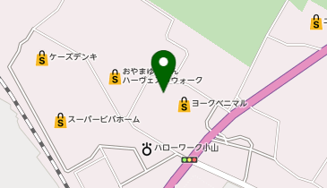 マツモトキヨシ おやまゆうえんハーヴェストウォーク店の地図画像