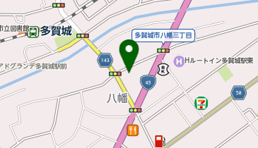 ドラッグストア マツモトキヨシ 多賀城八幡店の地図画像