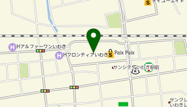 ドラッグストアマツモトキヨシ いわき平ペッペ店の地図画像