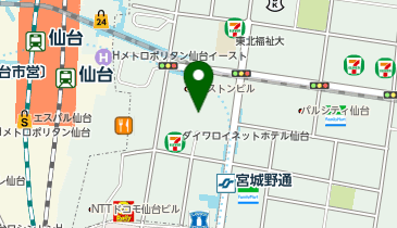 マツモトキヨシ ヨドバシ仙台店の地図画像