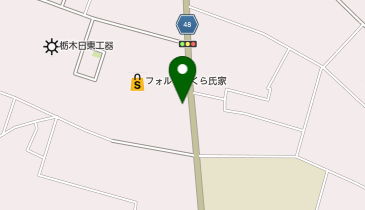 ドラッグストアマツモトキヨシ フォルテさくら氏家店の地図画像
