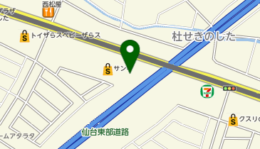 ドラッグストアマツモトキヨシ 杜せきのした店の地図画像