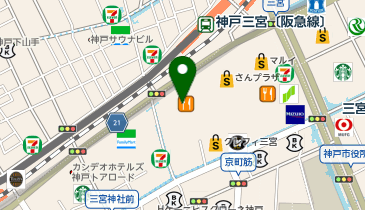 ココカラファイン センタープラザ店の地図画像