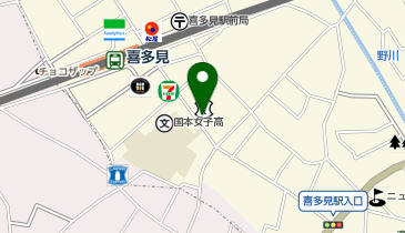 ココカラファイン 喜多見店の地図画像