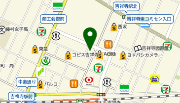 ココカラファイン 吉祥寺サンロード店の地図画像