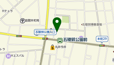 ココカラファイン 函館本町店の地図画像