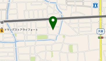 ドラッグストアライフォート 南塚口店の地図画像