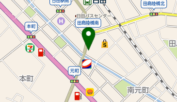 ドラッグセガミ 日田店の地図画像
