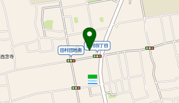 ココカラファイン 田村店の地図画像