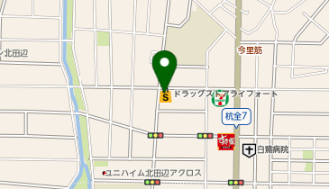 ドラッグストアライフォート 杭全店の地図画像