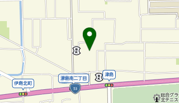 ココカラファイン フレスタモール津島店の地図画像