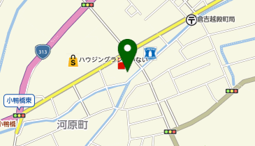 ココカラファイン 倉吉南店の地図画像