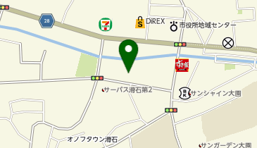 ドラッグセガミ 滑石店の地図画像