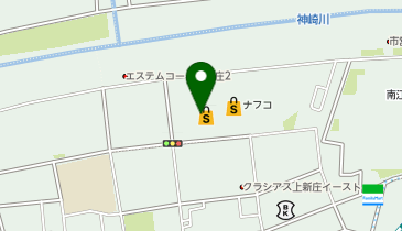 ココカラファイン 南江口店の地図画像