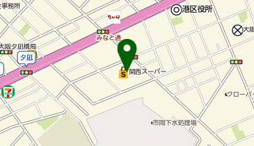 ドラッグセガミ 市岡店の地図画像
