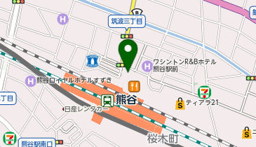 くすりのセイジョー 熊谷駅前店の地図画像