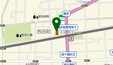 ココカラファイン 西田店の地図画像
