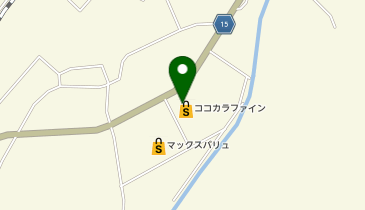 ココカラファイン 津市白山店の地図画像