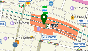 ココカラファイン 小倉駅店の地図画像