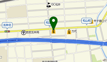 ココカラファイン 瓦木店の地図画像