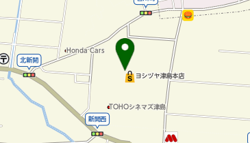 ドラッグセガミ 津島店の地図画像