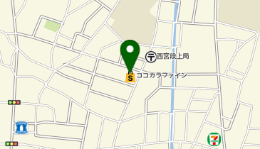 ココカラファイン 段上店の地図画像