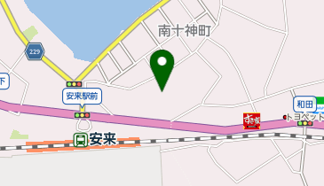 ココカラファイン 安来店の地図画像