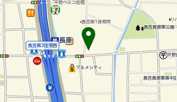ココカラファイン 長原東店の地図画像