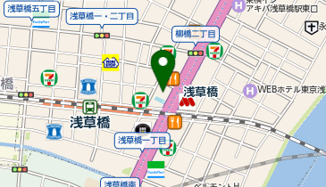 ココカラファイン 浅草橋店の地図画像