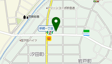 Zipドラッグ白沢 呼続店の地図画像
