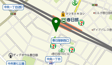 パワードラッグワンズ 春日部店の地図画像