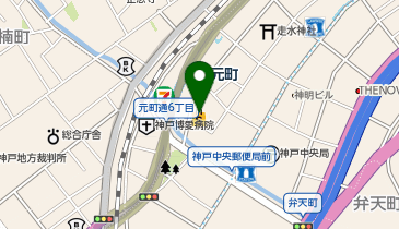 ココカラファイン 西元町店の地図画像
